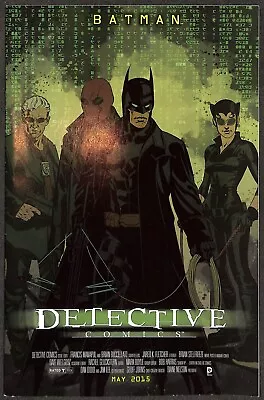 Buy Detective Comics #40 (Vol 2) Brian Stelfreeze The Matrix Movie Poster Variant • 24.95£