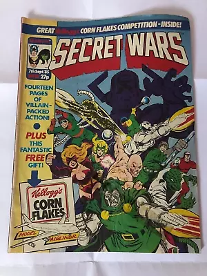 Buy Marvel Super Heroes Secret Wars #10 7th September 1985 British Weekly • 4.49£