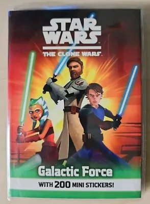 Buy Star Wars The Clone Wars: Galactic Force Mini Sticker Book By Ladybird Paperback • 4.50£