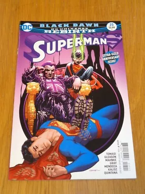 Buy Superman #25 Dc Universe Rebirth August 2017 Nm (9.4) • 2.94£