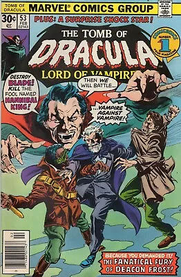 Buy Tomb Of Dracula #53 1977 FN/VF • 9.32£