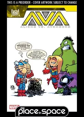 Buy (wk35) Alien Vs Avengers #1b - Skottie Young Variant - Preorder Aug 28th • 8.49£