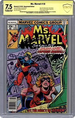 Buy Ms. Marvel #19 CBCS 7.5 Newsstand SS 1978 • 112.81£
