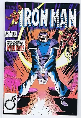 Buy Iron Man 186 9.2 1st Appearance Of Vibro And Cover Pcn • 7.76£