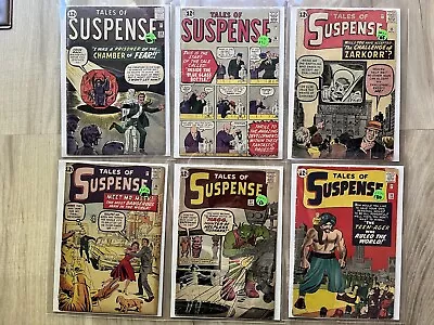 Buy Tales Of Suspense 33 34 35 36 37 38 G+ To VG 1962 1963 6 Book Lot • 333.93£