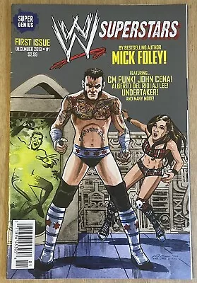 Buy CM Punk Comic Book WWE Issue 1 2013 RARE Mick Foley NOT Shirt Best In The World • 14.99£