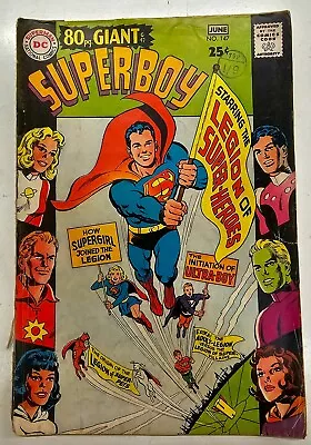 Buy Silver Age DC Comics Superboy Key Issue 147 Origin Of Legion Of Super Heroes • 0.99£