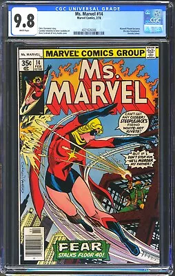 Buy Ms. Marvel #14 Cgc 9.8 - Wp - Nm/mt  - Chris Claremont • 89.31£