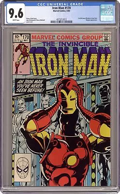 Buy Iron Man #170 CGC 9.6 1983 4073213013 • 100.96£
