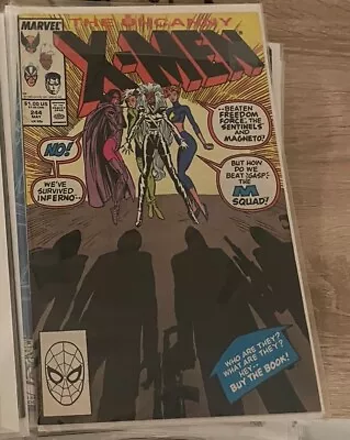 Buy Uncanny X-Men #244 - First Appearance Of Jubilee, Marvel Comic 1989 VFN/NM • 3.20£