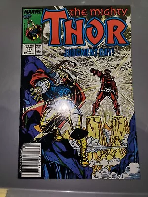 Buy Thor #387 1st Exitar The Executioner (Cameo)! 1988! Marvel 1988. Mark Jewelrys  • 6.22£