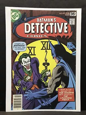 Buy Batman’s Detective Comics #475 Vs Joker COVER DC Comics Poster Print 10x14 • 14.90£