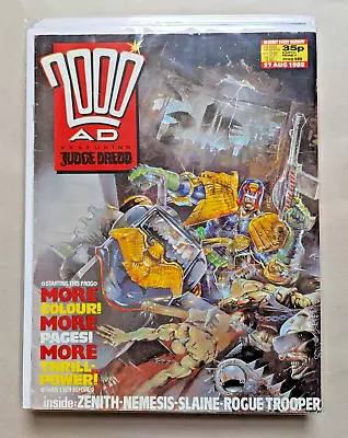Buy Job Lot Vintage 2000 AD Comics 589-598 (10 Issues) 1988 Very Good Condition • 6£
