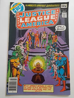 Buy Justice League Of America #168 July 1980 VGC 4.0 JSA Vs Society Super Villains • 4.99£