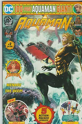 Buy Dc Comics Aquaman 100 Page Giant #2 March 2020 1st Print Nm • 6£
