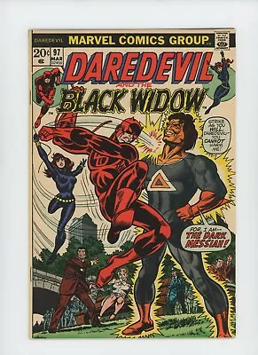 Buy Daredevil #97 - Black Widow, Gerry Conway Story, Gil Kane Cover (8.5) 1973 • 17.85£