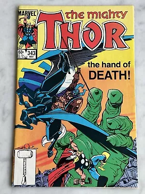 Buy Thor #343 VF/NM 9.0 - Buy 3 For FREE Shipping! (Marvel, 1984) • 3.49£
