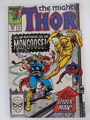 Buy Thor #391 (1988) VF 1st Eric Masterson 1st Mongoose Spider-Man • 8.93£