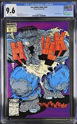 Buy Incredible Hulk #345 CGC 9.6 W • 155.31£