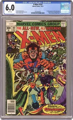 Buy Uncanny X-Men #107 CGC 6.0 1977 4224234012 1st Full App. Starjammers • 97.08£