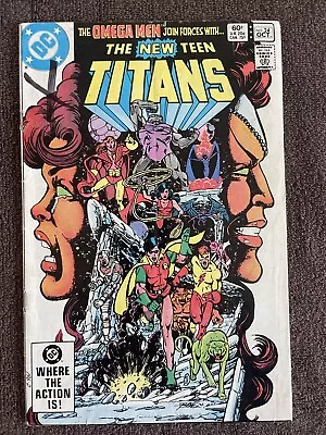 Buy The New TEEN TITANS #24 (DC, 1982) Wolfman & Perez ~ Omega Men ~ First X'Hal • 2.29£