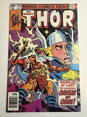 Buy Thor #294: “New Asgards For Old!” Newsstand, Marvel, 1980 FN/VF • 3.11£