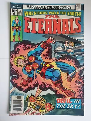 Buy The Eternals #3 1976  Jack Kirby Art - 1st App Sersi! - Marvel Comics • 8£