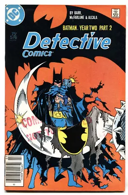 Buy DETECTIVE COMICS #576 Comic Book 1987 BATMAN MACFARLANE COVER ART VF • 23.53£