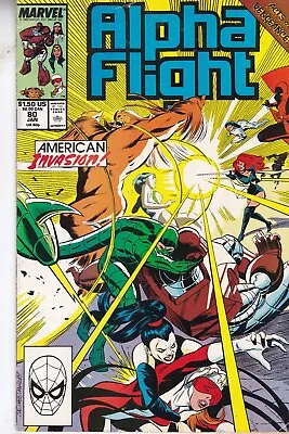 Buy Marvel Comics Alpha Flight Vol. 1 #80 January 1990 Fast P&p Same Day Dispatch • 4.99£