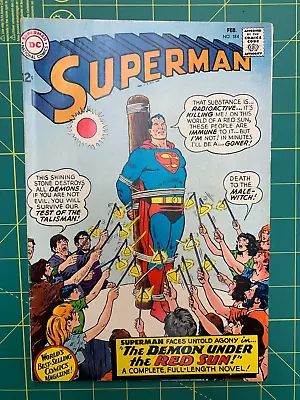 Buy Superman #184 - Feb 1966 - Vol.1 - DC - Silver Age - 6.0 FN • 18.02£