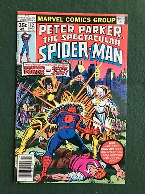 Buy Spectacular Spider-Man #12 Marvel Comics Bronze Age Vgf  L3 • 7.77£