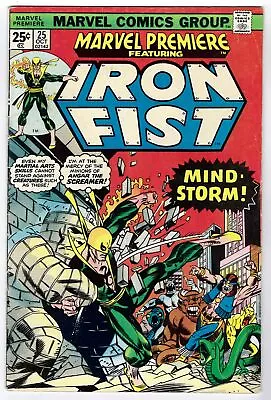 Buy Marvel Premiere #25 Featuring Iron Fist (1975)- 1st John Byrne Art • 21.86£