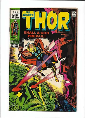 Buy Thor #161 [1969 Vg+]  Shall A God Prevail!     Marvel Comics • 69.89£