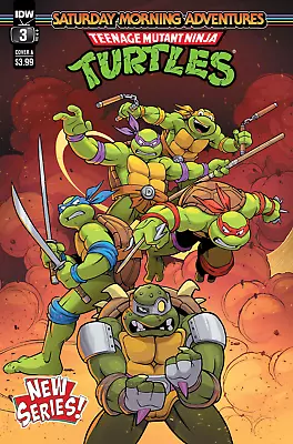 Buy Teenage Mutant Ninja Turtles: Saturday Morning Adventures (2023-) #3 Cover A (La • 3.10£