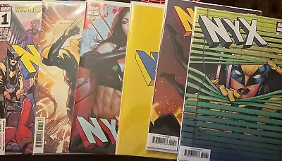 Buy Marvel NYX #1 2024 A Cover + 5 Variants X-23, Ms Marvel Khamala Khan • 23.29£