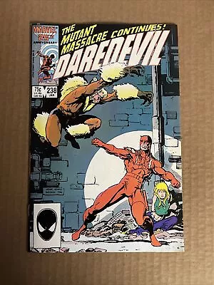 Buy Daredevil #238 First Print Marvel Comics (1987) Sabretooth • 3.88£