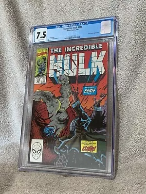 Buy Incredible Hulk #368 CGC Graded 7.5 1990 • 31.03£