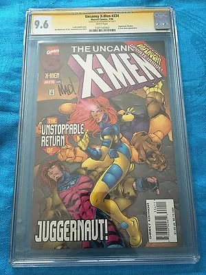 Buy Uncanny X-Men #334 - Marvel - CGC SS 9.6 NM+ - Signed By Joe Madureira • 99.01£