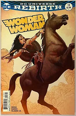 Buy Wonder Woman #13 - Cover B Jenny Frison Variant - First Print - Dc Comics 2017 • 6.75£