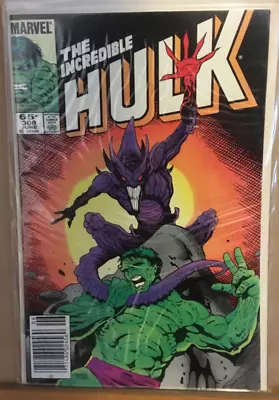 Buy The Incredible Hulk #308 Marvel 1985 Mignola Triad VF/VF+ • 6.98£