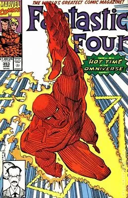Buy Fantastic Four #353D VF 1991 Stock Image 1st App. Mr. Mobius • 12.43£
