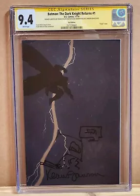 Buy Batman The Dark Knight Returns NYCC Foil CGC 9.4 SS Frank Miller Sketch / Janson • 232.97£