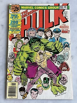 Buy Incredible Hulk #200 Anniversary F 6.0 - Buy 3 For Free Ship! (Marvel, 1976) • 10.68£