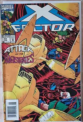 Buy X-Factor #91 Bagged And Boarded Marvel • 3.07£