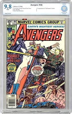 Buy Avengers 195D CBCS 9.8 1980 0000810-AB-001 1st Taskmaster (cameo) • 170.85£