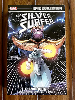 Buy Marvel Epic Collection Silver Surfer Thanos Quest Tpb • 15.53£