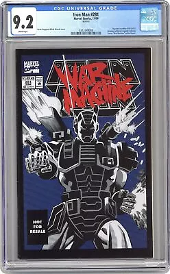 Buy Iron Man Marvel Legends Reprint #281 CGC 9.2 2004 4312349008 • 69.89£