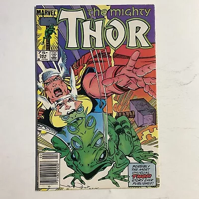 Buy Thor 364 1985 VF Very Fine 8.0 Newsstand Marvel 1st Throg • 15.52£