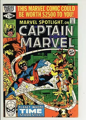 Buy Marvel Spotlight 8 - Captain Marvel - Frank Miller - High Grade 9.0 VF/NM • 8.53£