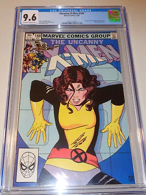 Buy UNCANNY X-MEN #168 – CGC 9.6 NM+ (1st Madelyne Pryor ; 1983 ; OW/W Pages) • 77.62£